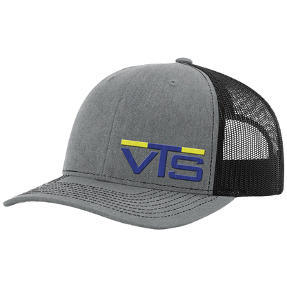 Valley Tel Embroidered Blue/Yellow Logo Hat - Richardson 112