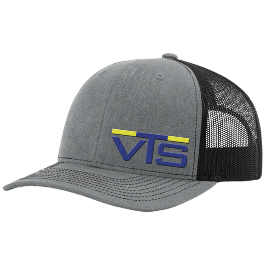 Valley Tel Embroidered Blue/Yellow Logo Hat - Richardson 112