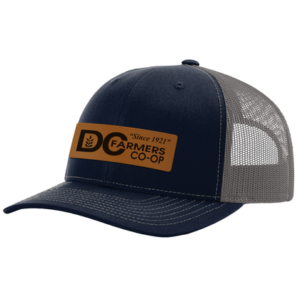 DC CO-OP Logo Rawhide Leather Patch