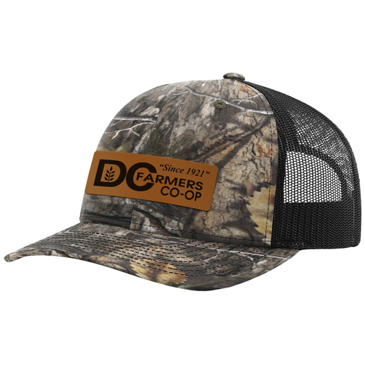DC CO-OP Logo Rawhide Leather Patch - Richardson 112P