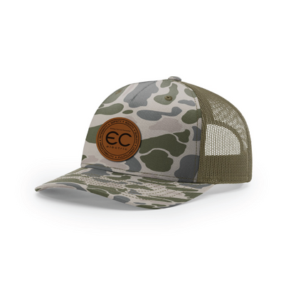 EC Hat 112PFP Duck Camo with Circle Patch
