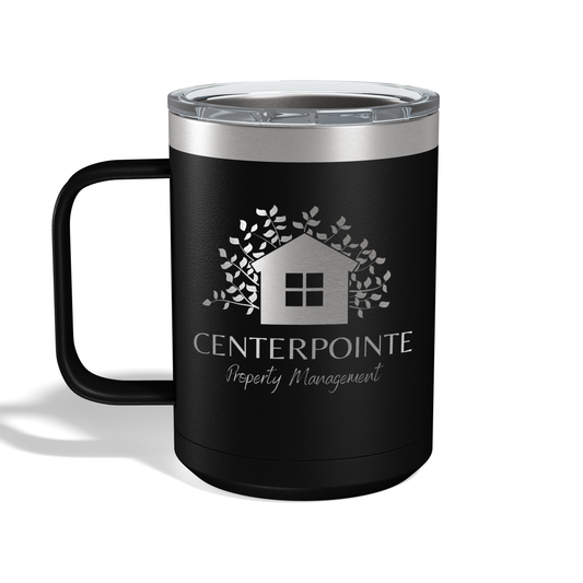 Centerpointe Engraved Coffee Mug - 15oz Camp Mug