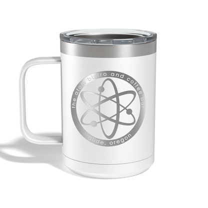 The Atom Engraved Coffee Mug - 15oz Camp Mug