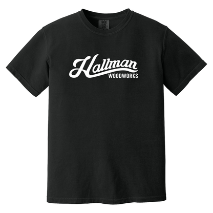 Hallmans Men's TShirt - Black Comfort Colors 1717