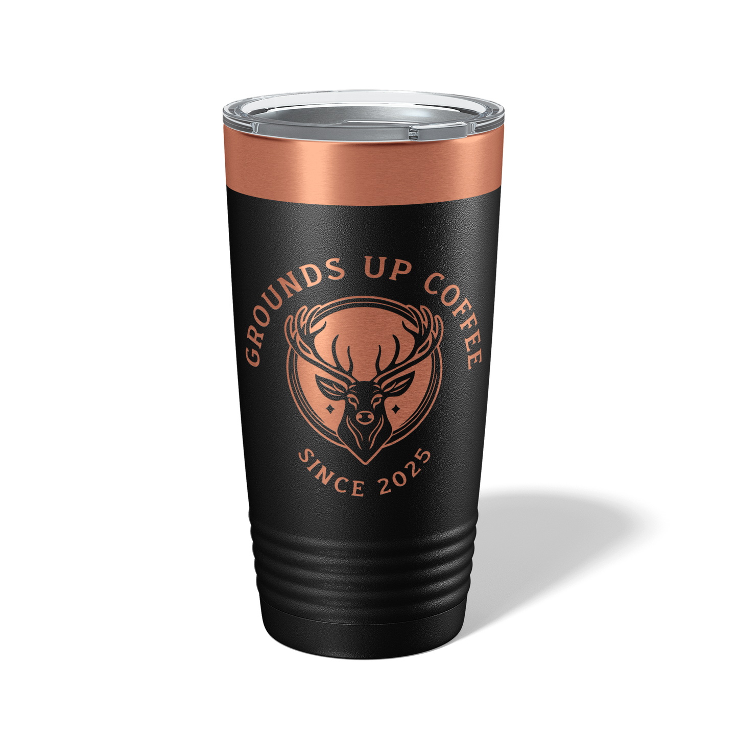 Grounds Up Coffee Logo 20oz Prism Tumbler