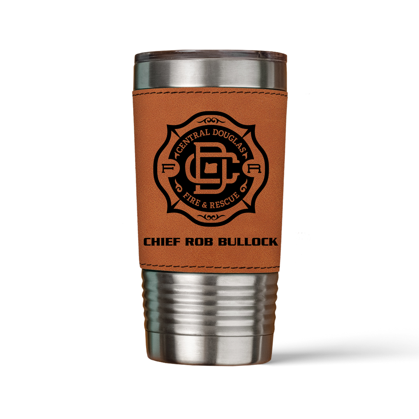 Central Douglas Fire & Rescue Engraved Portfolio & Tumbler Set