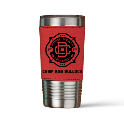 Central Douglas Fire & Rescue Engraved Portfolio & Tumbler Set
