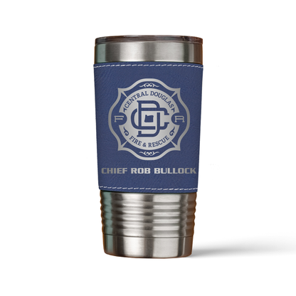 Central Douglas Fire & Rescue Engraved Portfolio & Tumbler Set