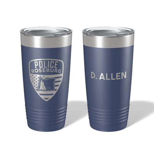 Roseburg PD Patch 20oz Tumbler