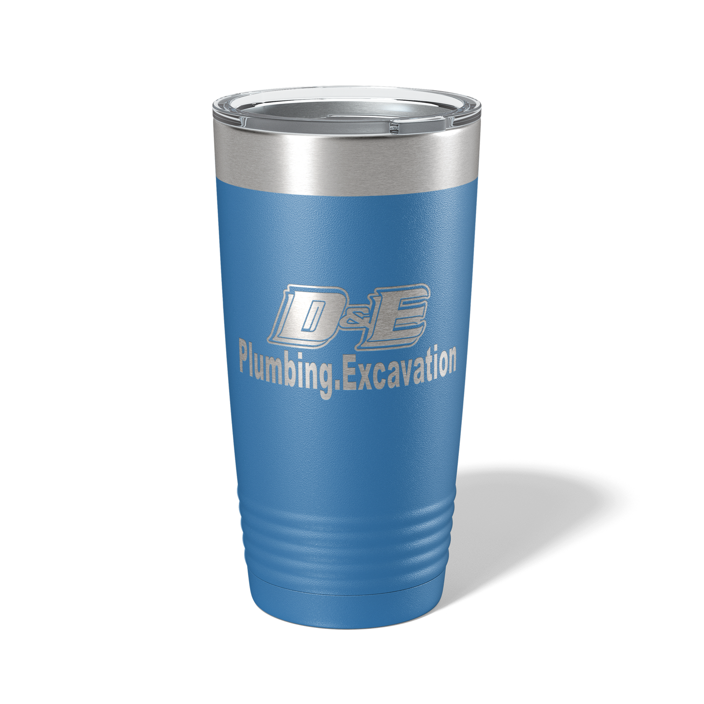 D&E Plumbing 20oz Engraved Tumbler