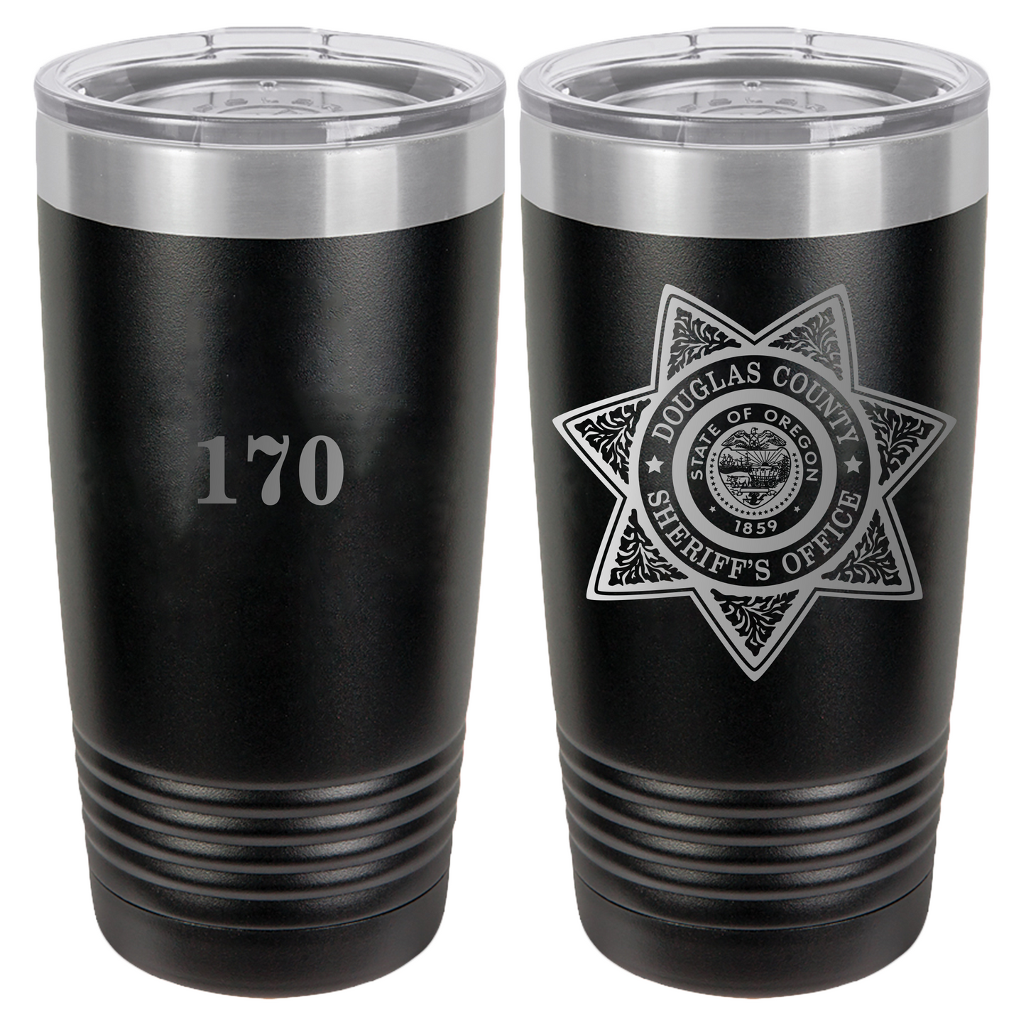 Douglas County Sheriff Badge 20oz Tumbler