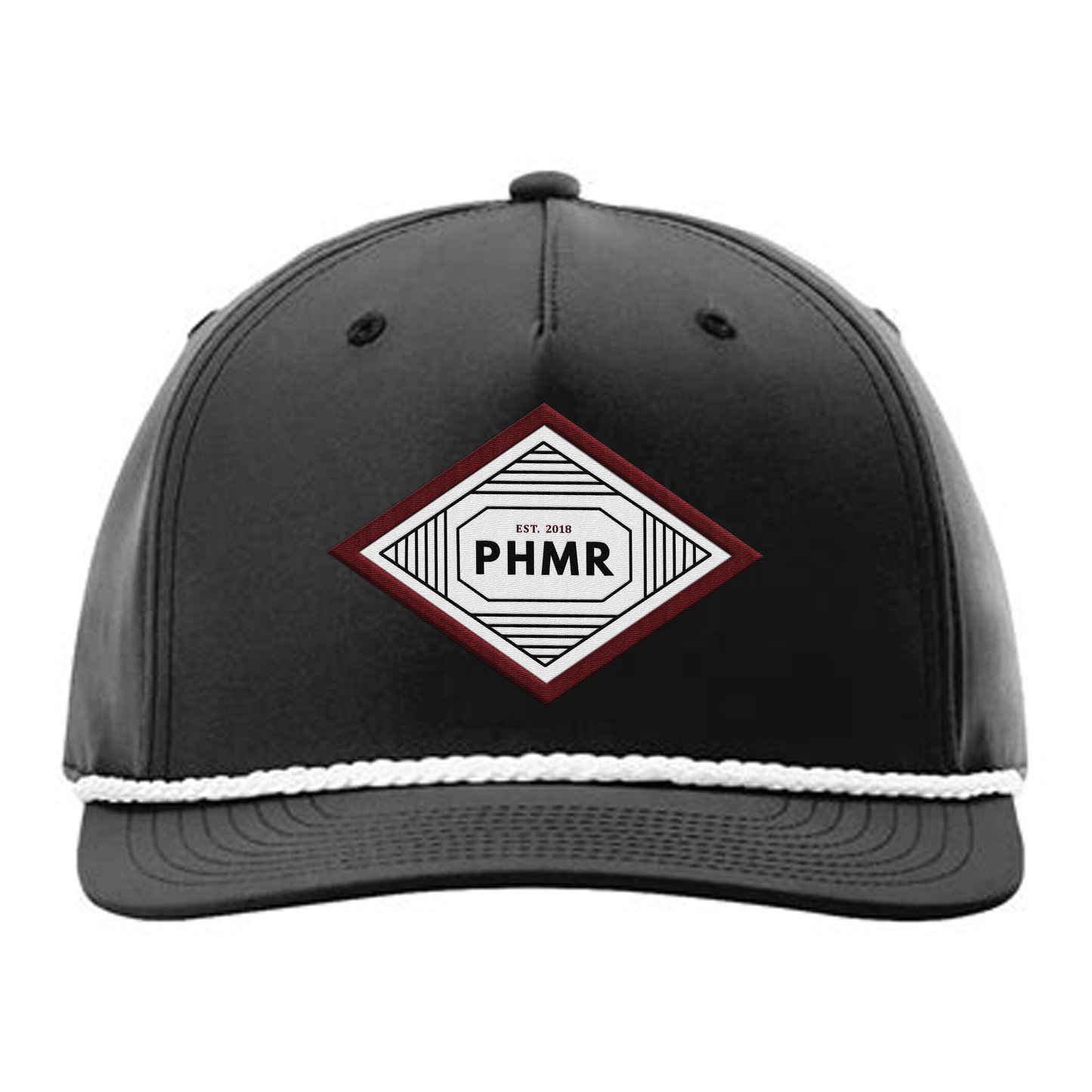 PHMR Embroidered Patch Hat - Richardson 258 Five Panel Rope