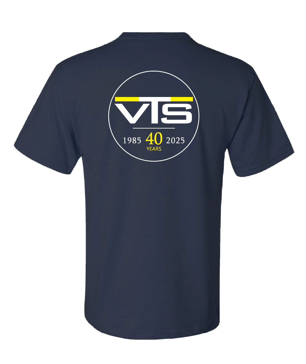 Valley Tel Navy Blue Shirt -Jerzees 29MPR