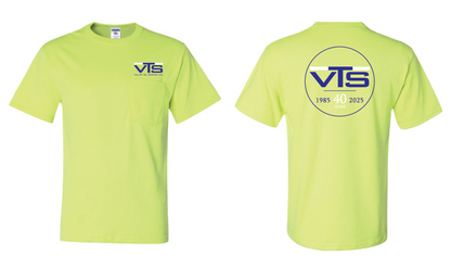 Valley Tel Safety Green Shirt -Jerzees 29MPR