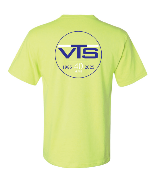 Valley Tel Safety Green Shirt -Jerzees 29MPR