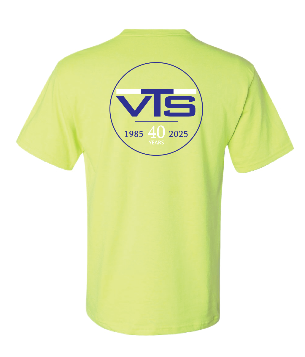 Valley Tel Safety Green Shirt -Jerzees 29MPR