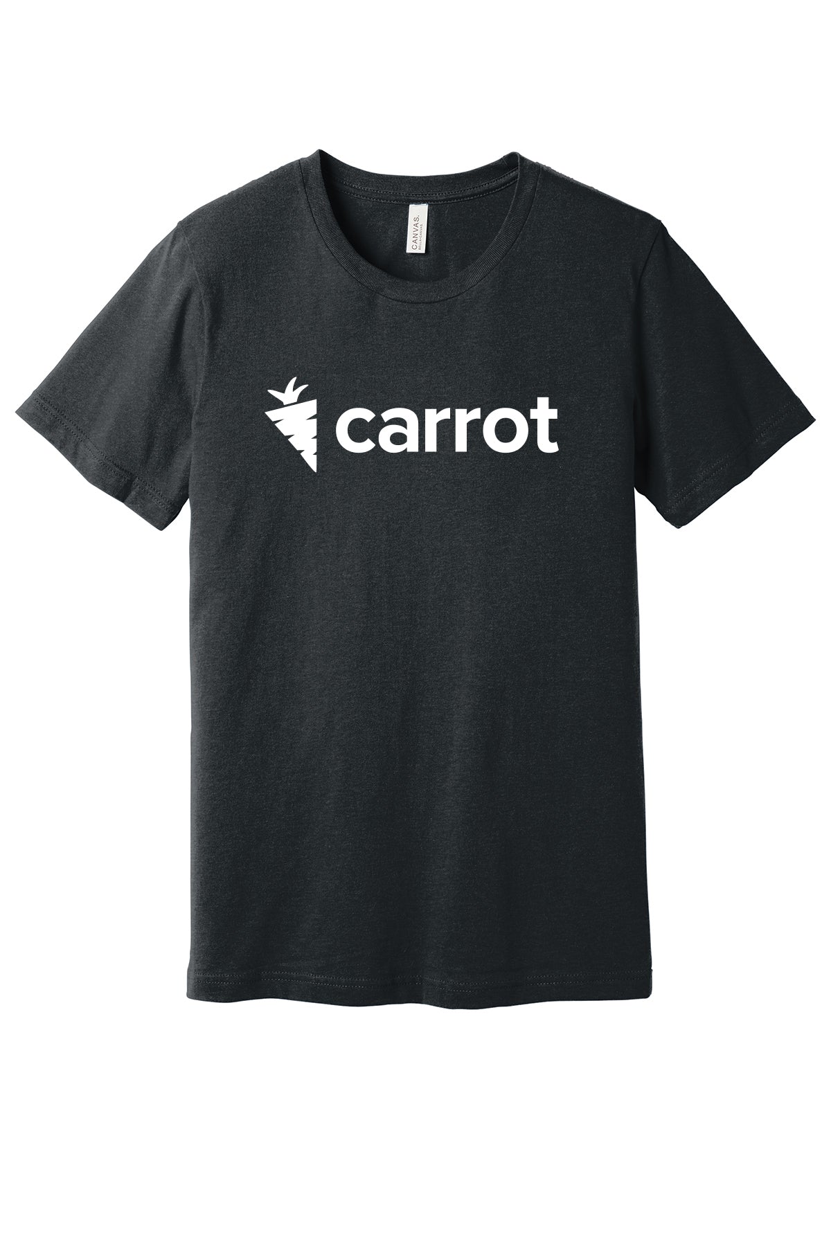 Carrot Tshirt -3001 CVC Dark Grey Heather