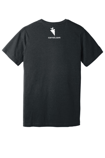 Carrot Tshirt -3001 CVC Dark Grey Heather