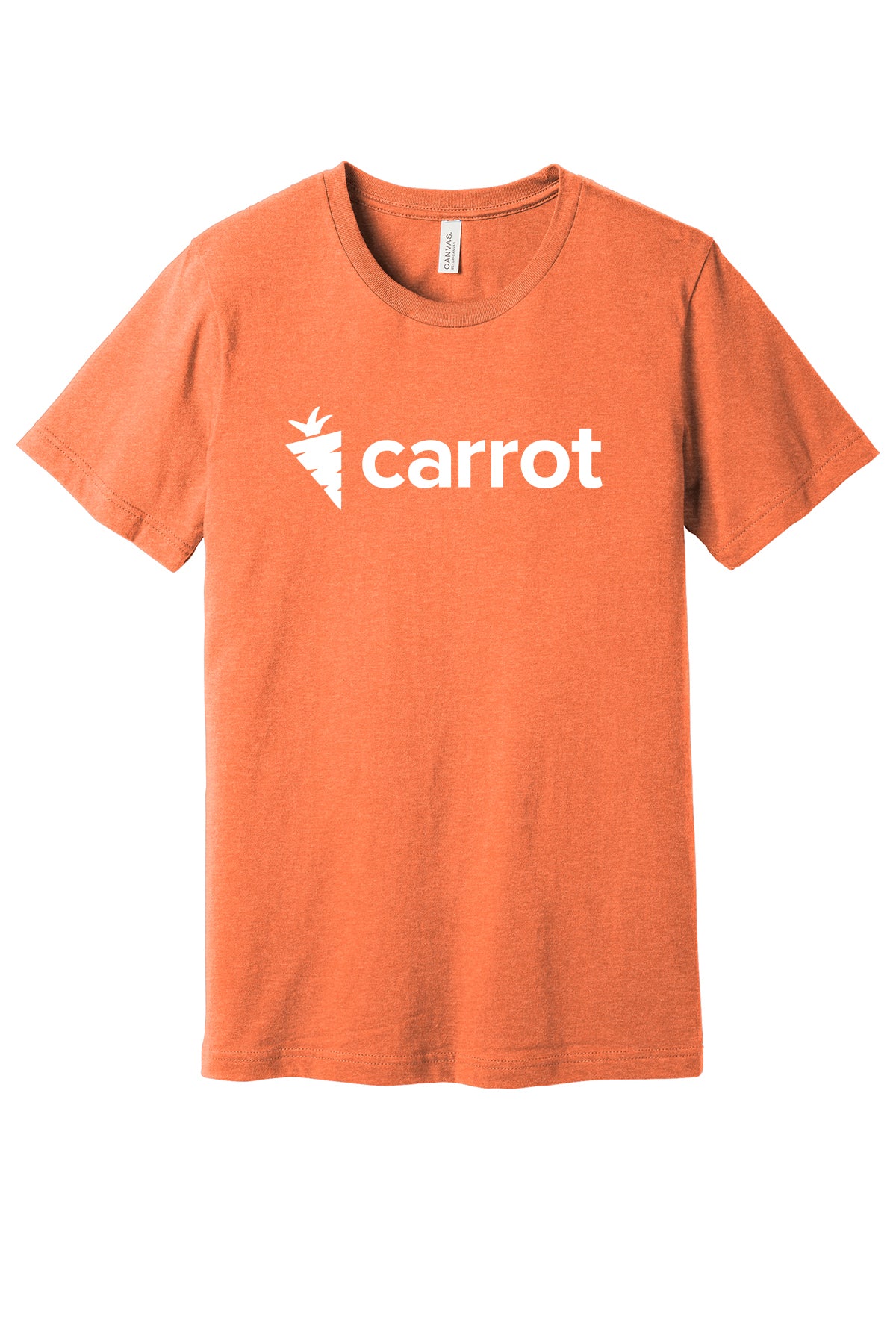 Carrot Tshirt -3001 CVC Heather Orange