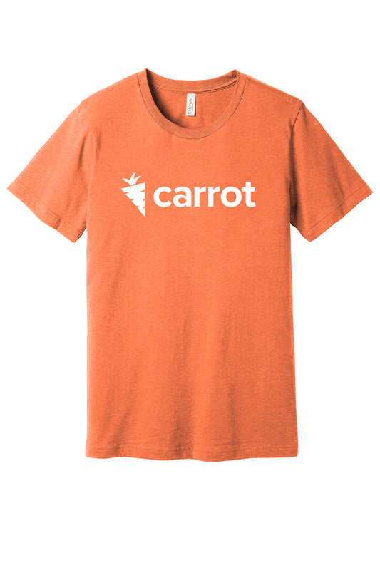 Carrot Tshirt -3001 CVC Heather Orange