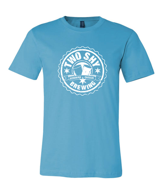 Two Shy Men's TShirt -3001 Turquoise
