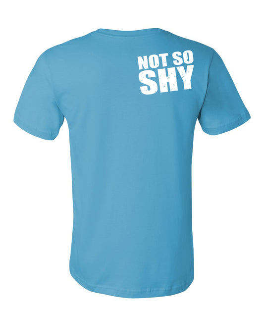 Two Shy Men's TShirt -3001 Turquoise