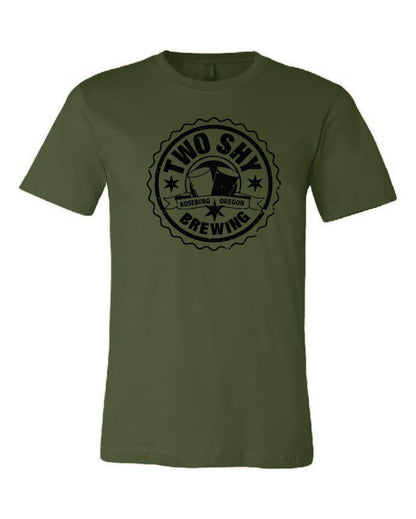 Two Shy Men's TShirt -3001 Deep Olive