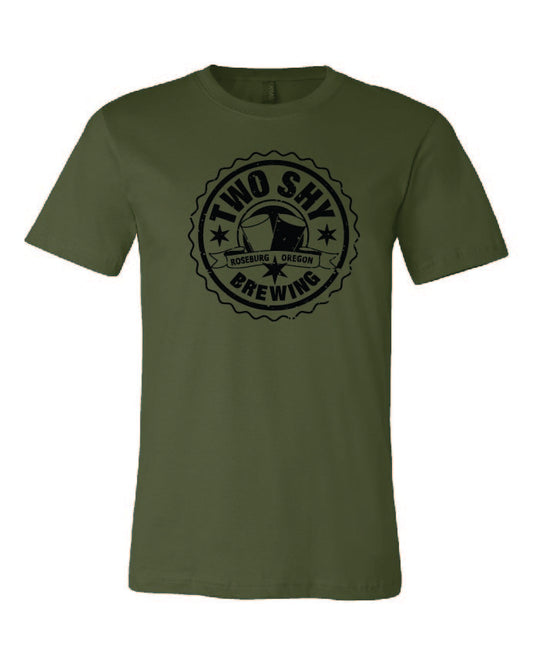 Two Shy Men's TShirt -3001 Deep Olive