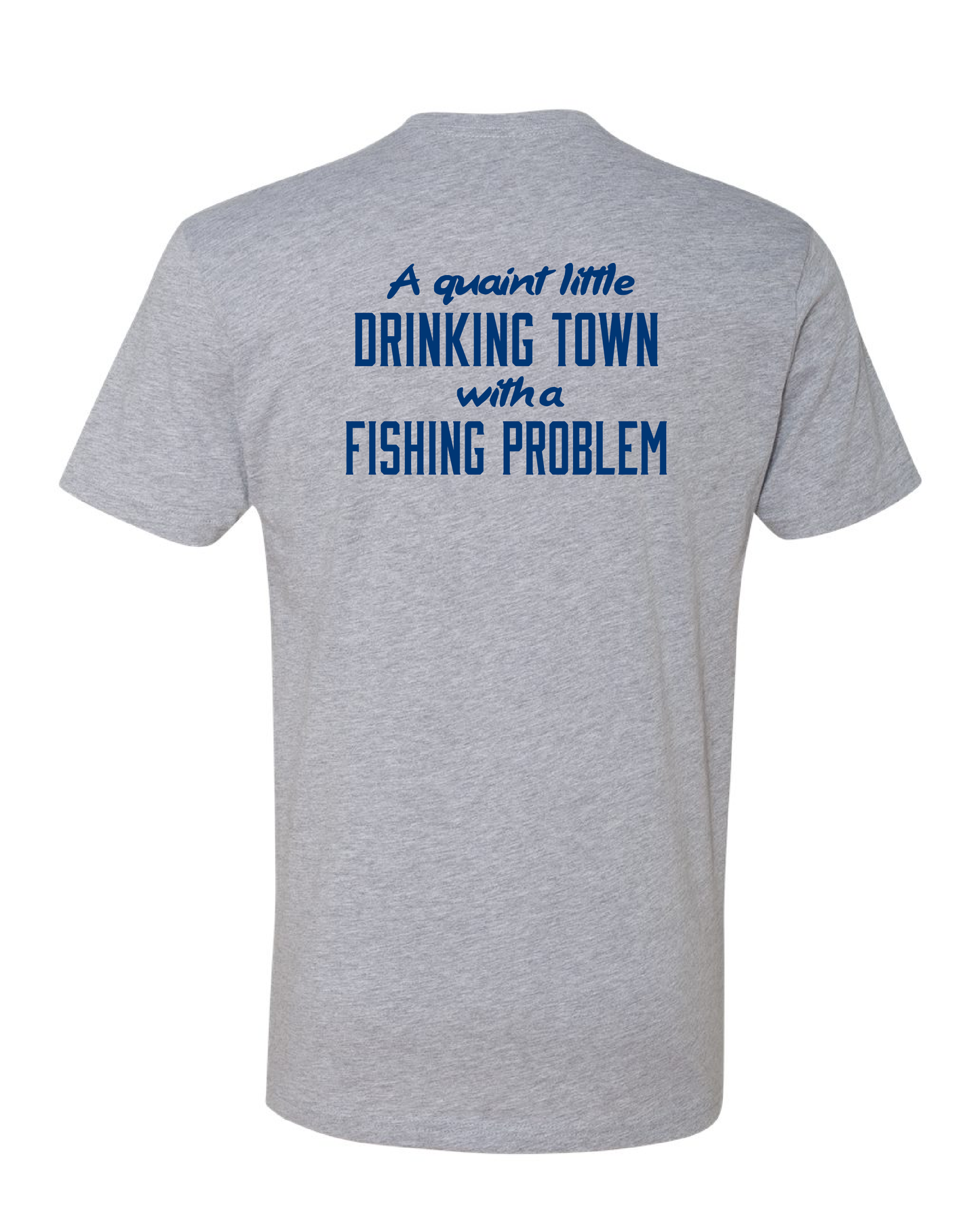 Port Hole Cafe Men's TShirt - PC54 Heather Gray