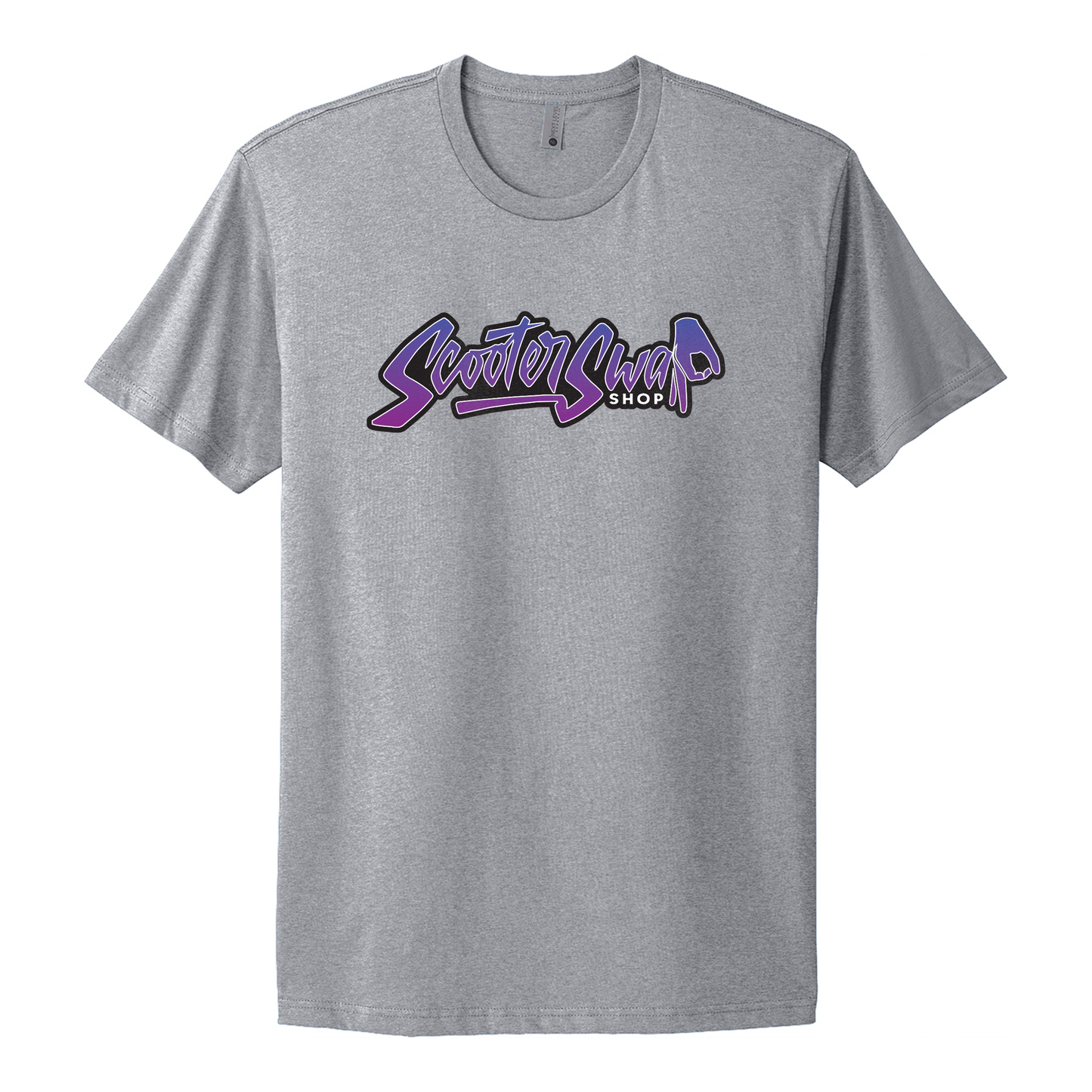 Scooter Swap Shop Graffiti Tshirt - NL3600 Heather Grey