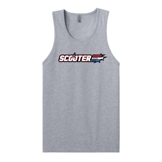 Scooter Swap Shop Stars & Stripes Tank - NL3633 Heather Grey