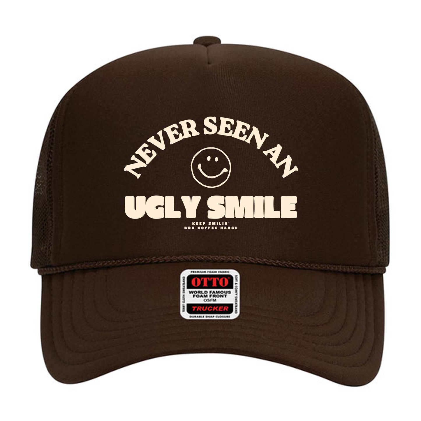 Bru Coffee Never Seen an Ugly Smile Hat - Otto 39-165
