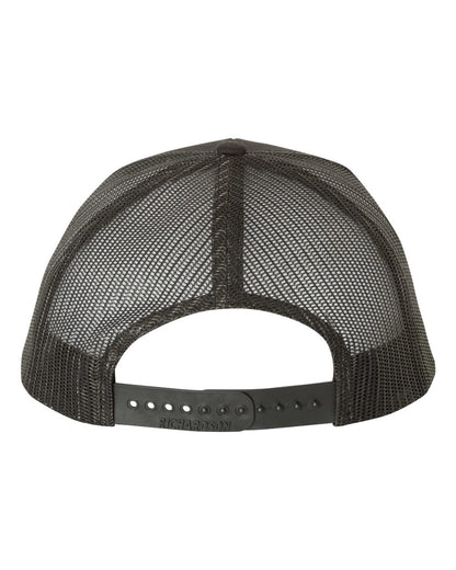 Chasin Tailz Flag Leather Patch Hat - Richardson 112