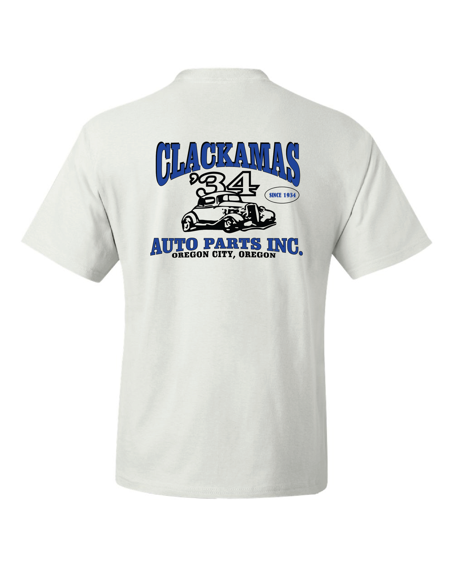Clackamas Auto Parts Tshirt - 5180 White