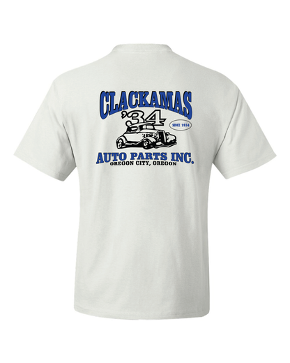 Clackamas Auto Parts Tshirt - 5180 White
