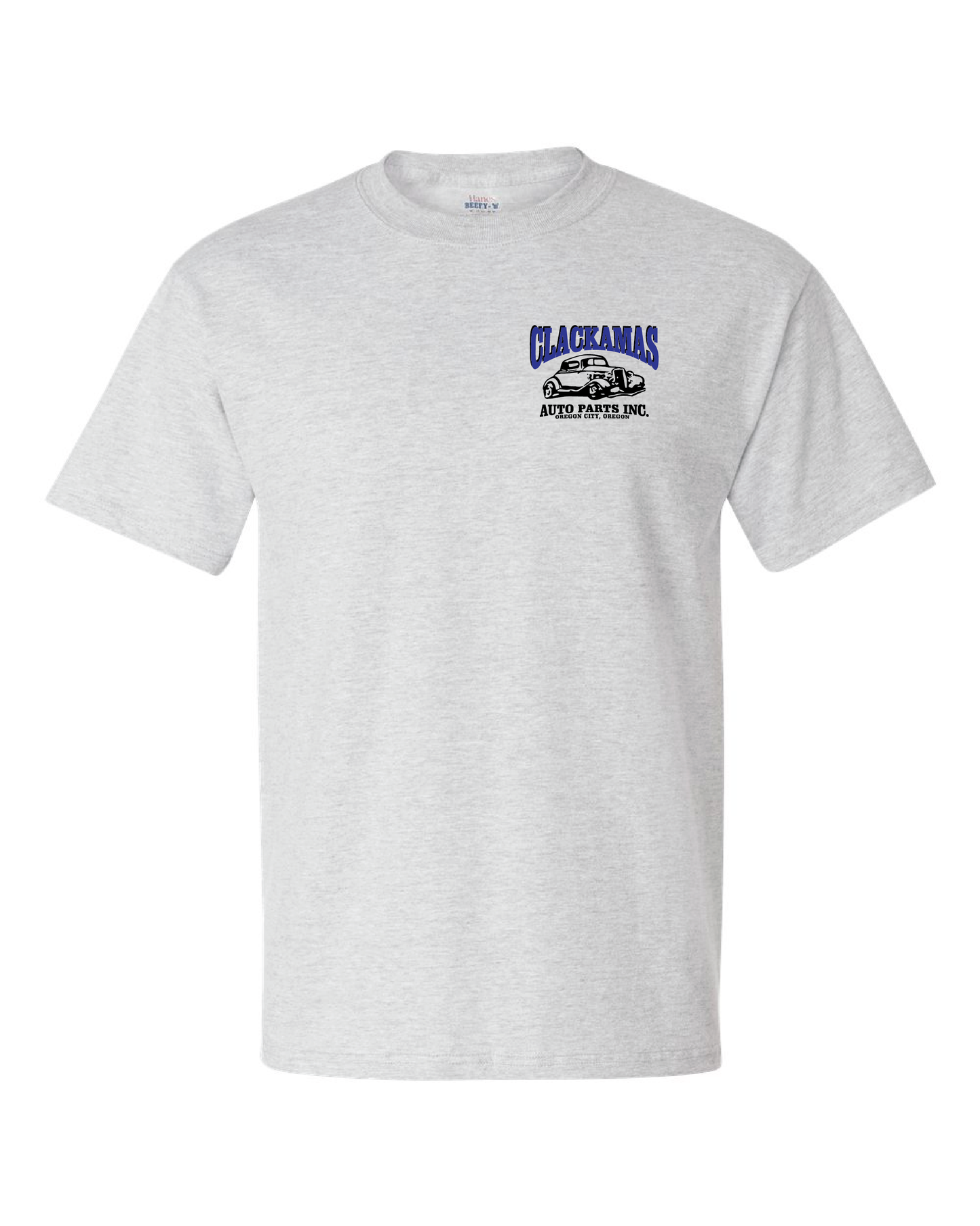 Clackamas Auto Parts Tshirt - 5180 Ash Gray