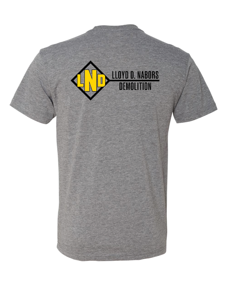 Nabors Printed Tshirt - Heather Gray 6010