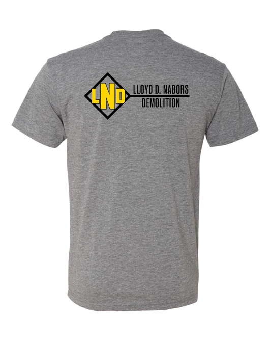 Nabors Printed Tshirt - Heather Gray 6010