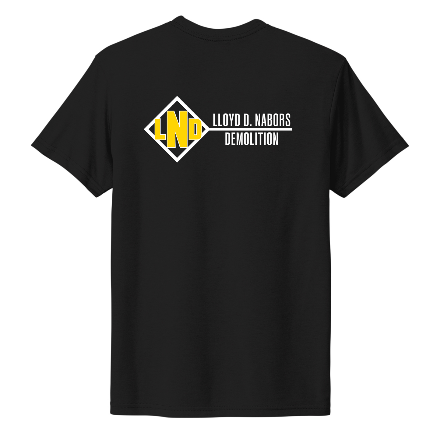 Nabors Printed Next Level Tshirt - Black 6010