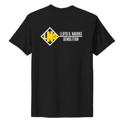 Nabors Printed Next Level Tshirt - Black 6010