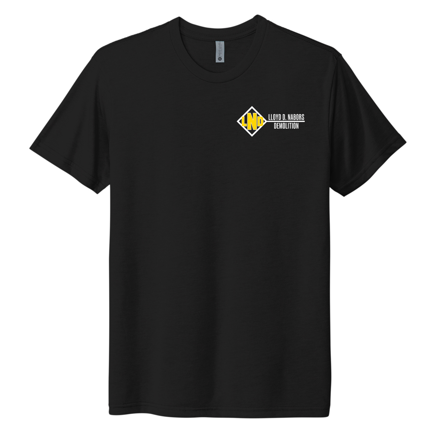 Nabors Printed Next Level Tshirt - Black 6010