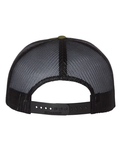 Seven's Barbershop Leather Patch Hat - Richardson 511 Loden/Black