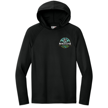 North Star Landscape A4 cooling long sleeve tee - 4N3409 Black