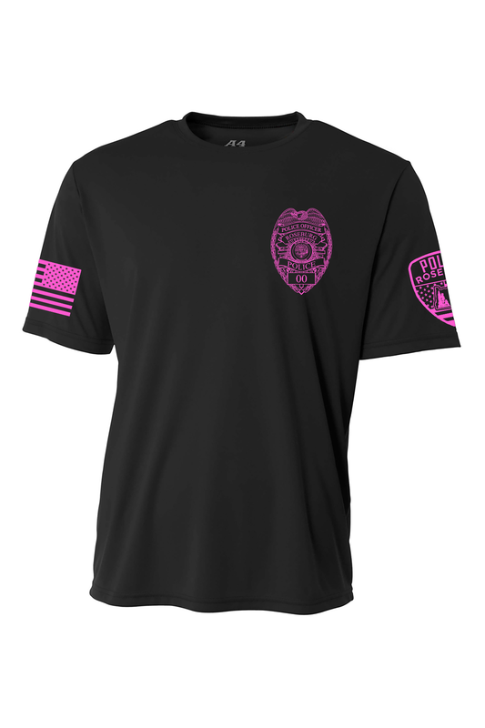 Roseburg PD Breast Cancer Performance shirt - A4N3142