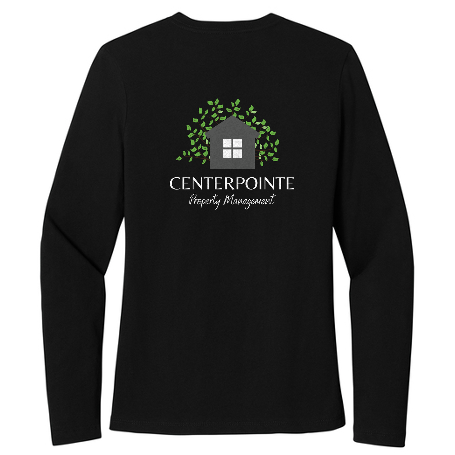 CPM Women's Long Sleeve Shirt - Bella Canvas 6500 Black