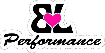 BL Performance Die Cut Wide Decals 4in" x 2in"
