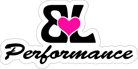 BL Performance Die Cut Wide Decals 4in" x 2in"