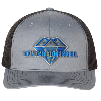 Diamond Roofing Liquid Embroidery Patch (Hat & Decoration) - Richardson 112