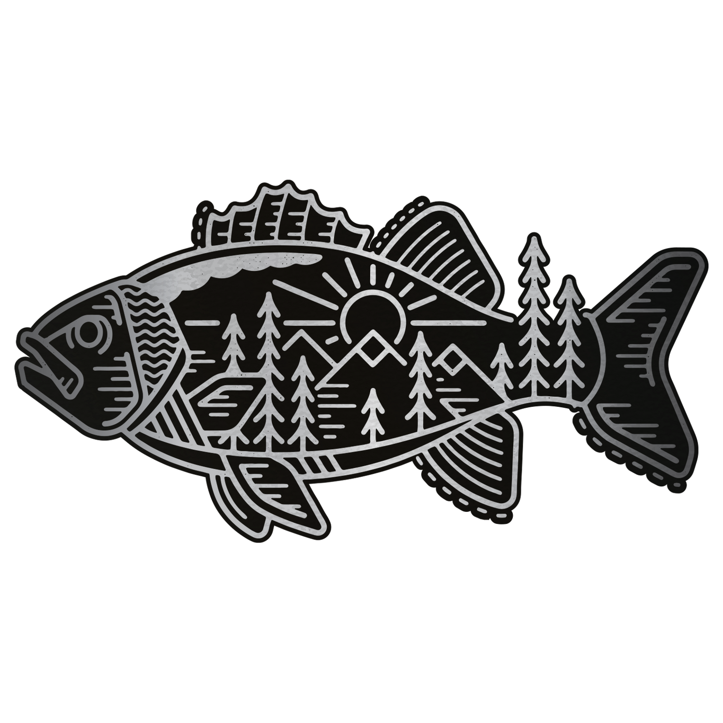 Granite State Apparel - Tribal Fish Patch
