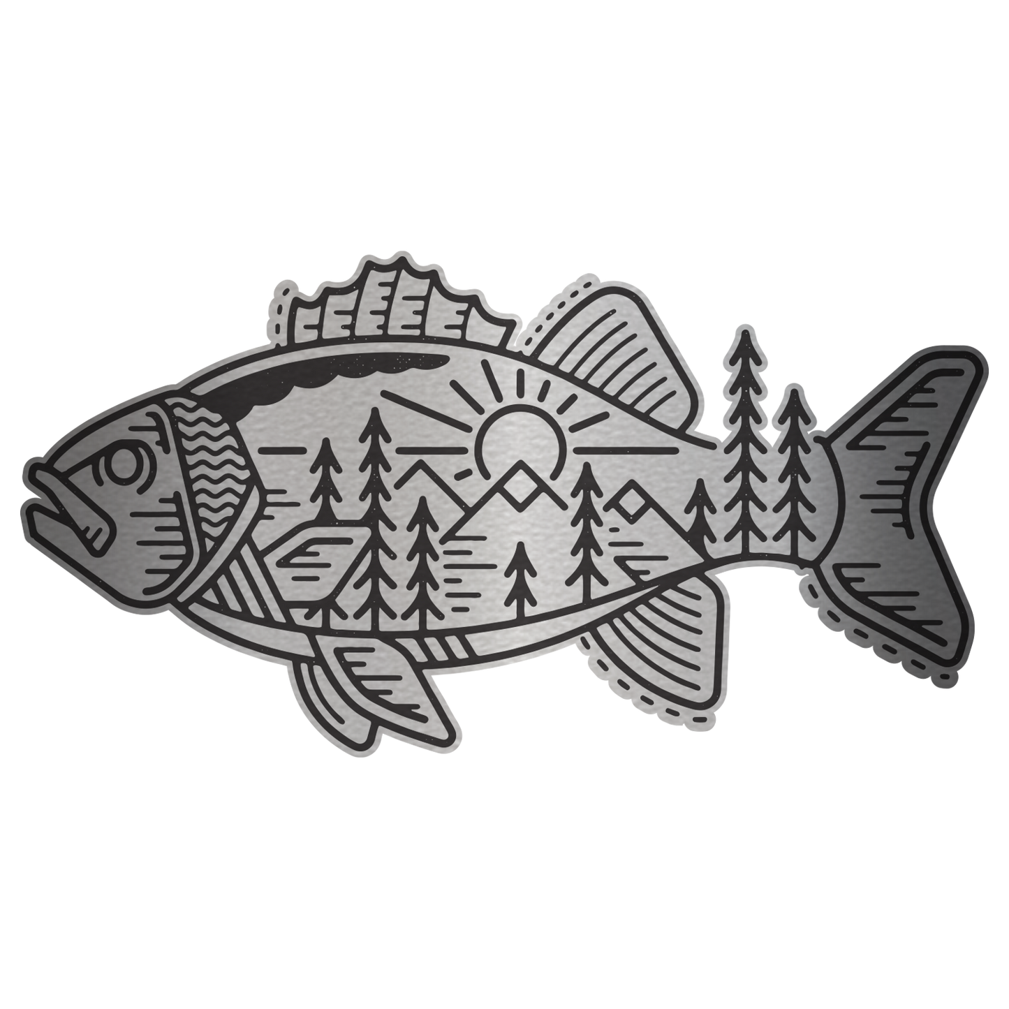 Granite State Apparel - Tribal Fish Patch